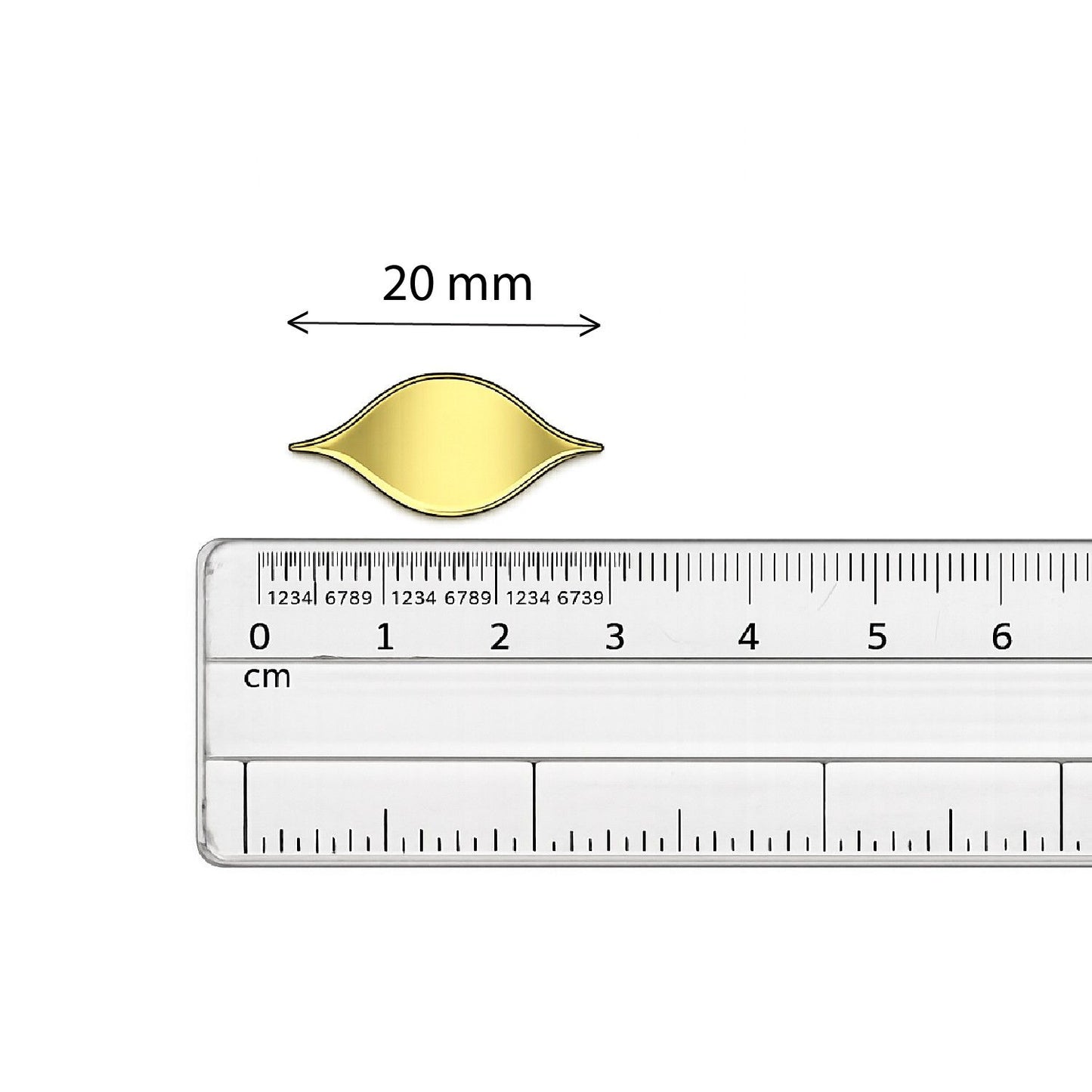 Golden Glass Mirror- Leaf