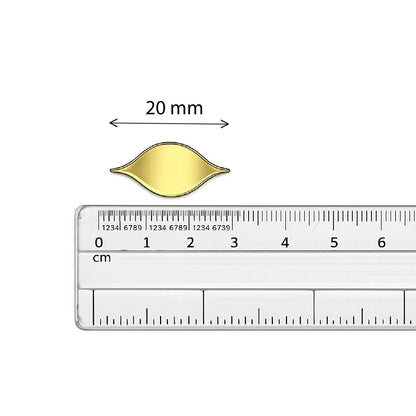 Golden Glass Mirror- Leaf