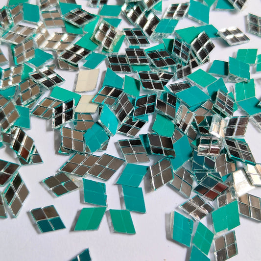 Glass Mirror- Diamond- 4 cut