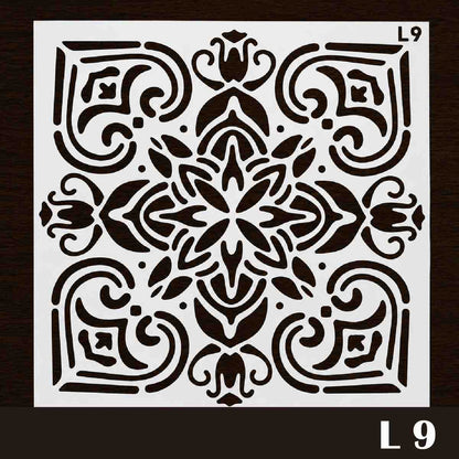 Craft Stencil 6x6 inch-L9