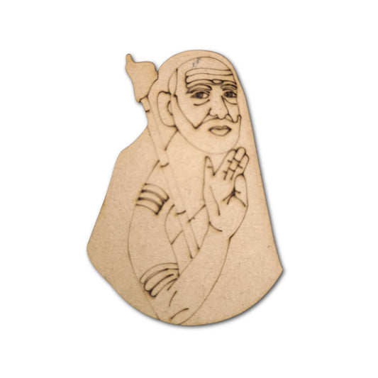 Pre Marked MDF Cutout Maha Periyava