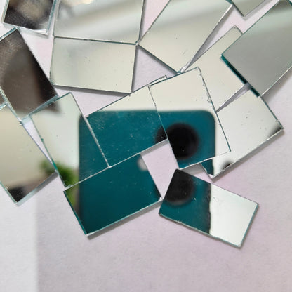 Glass Mirror- Rectangle- 25MMX15mm