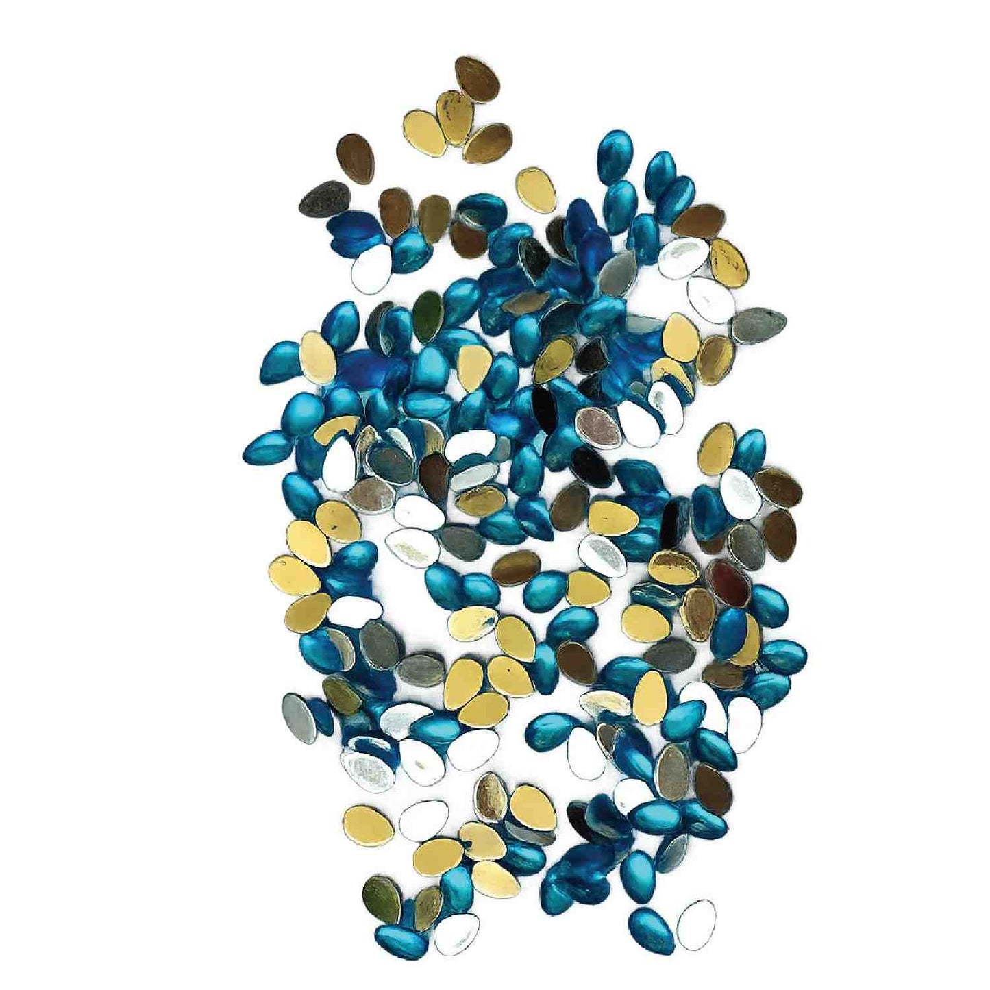 Tear Drop Rhinestones - Multi Color