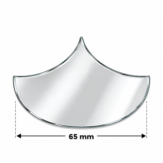 XL Glass Mirror- Diya- 65mm