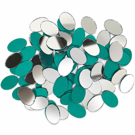 Glass Mirror- Oval- 18MM