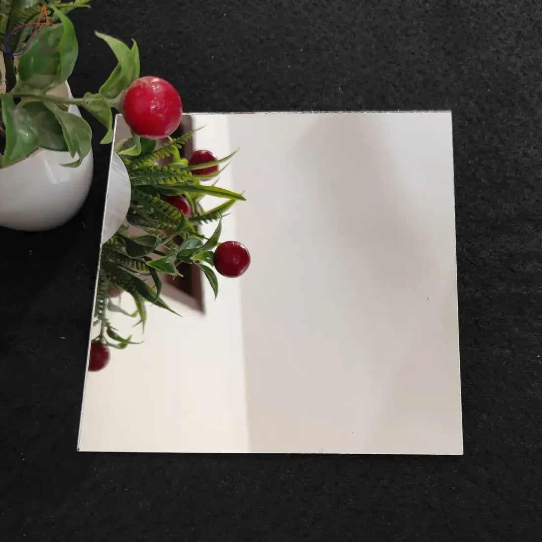 Glass Mirror- Square- 4INCH