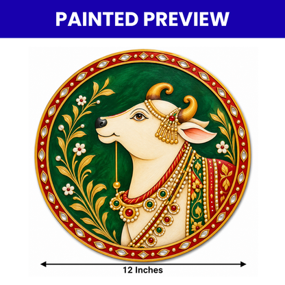 Pre-Marked Cow Face Design-01