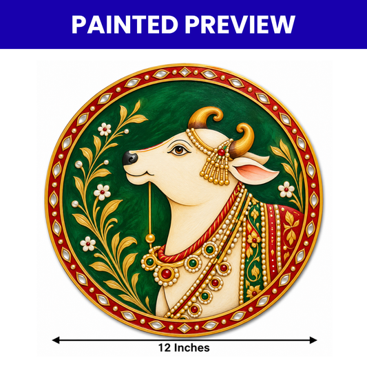Pre-Marked Cow Face Design-01