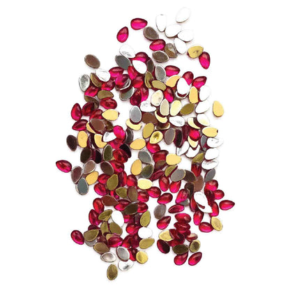 Tear Drop Rhinestones - Multi Color