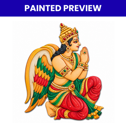 Pre Marked MDF Cutout Garudji