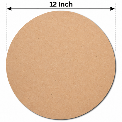 MDF Round Base (Circle)