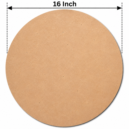 MDF Round Base (Circle)