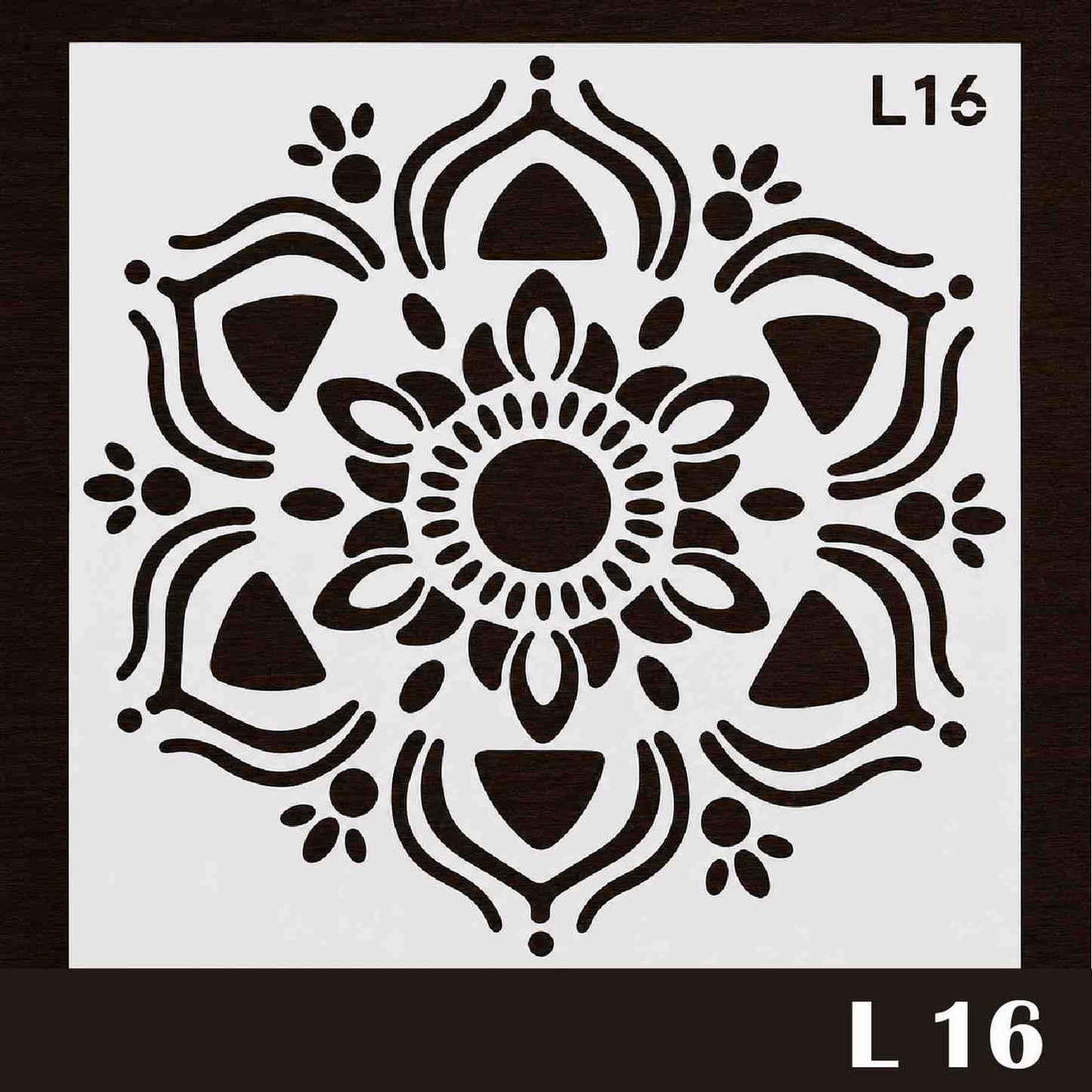 Craft Stencil 6x6 inch-L16