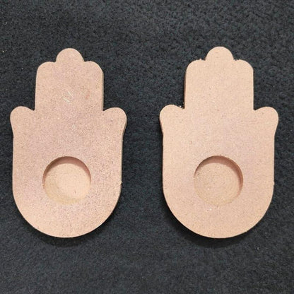 Humsa T-Light Holder Set of 2 Pieces