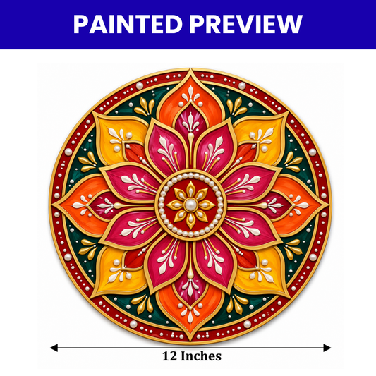 MDF Mandala- Design 1