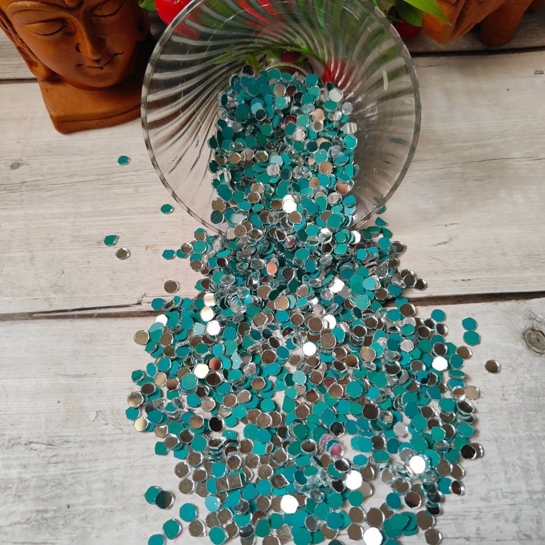 Glass Mirror- Round- 6MM