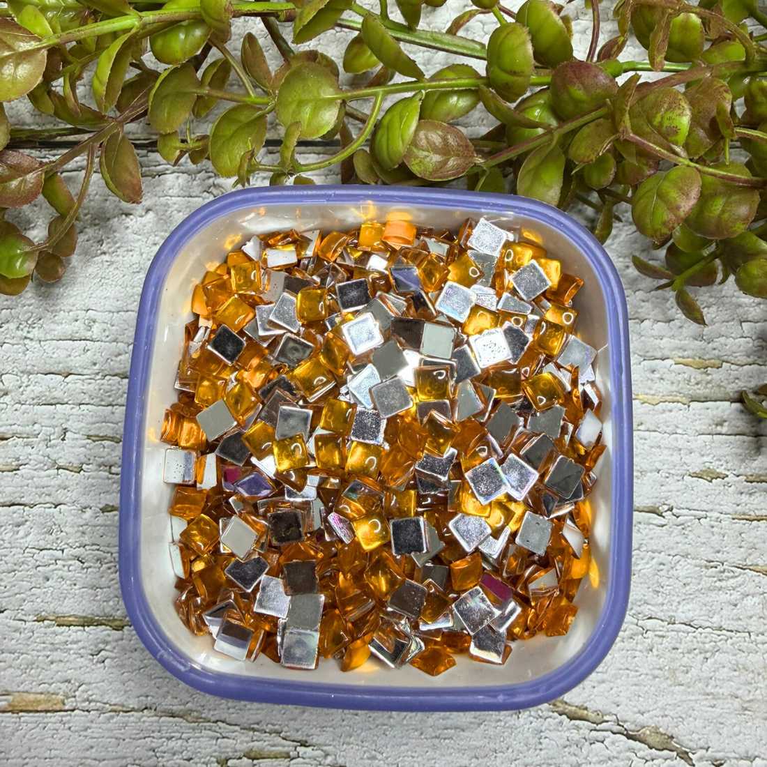 Rhinestones Square Shape