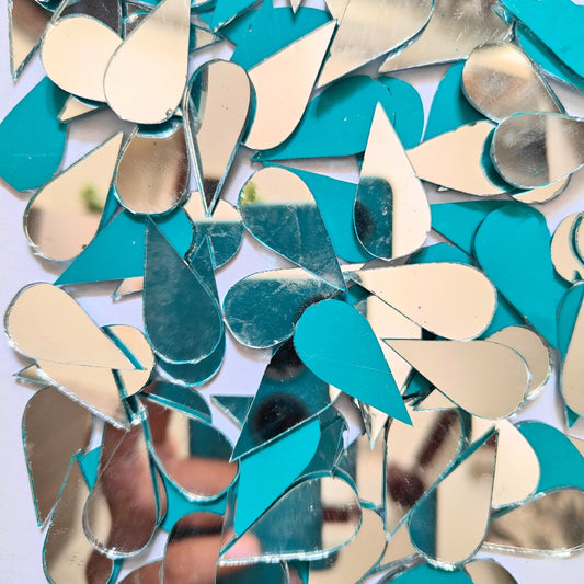 Glass Mirror- Long Tika