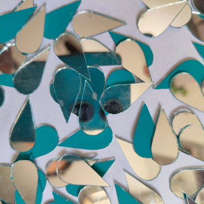 Glass Mirror- Long Tika