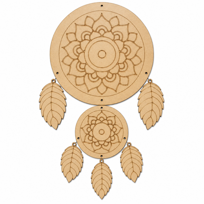 MDF Mandala Dream Catcher