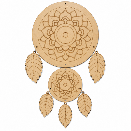 MDF Mandala Dream Catcher