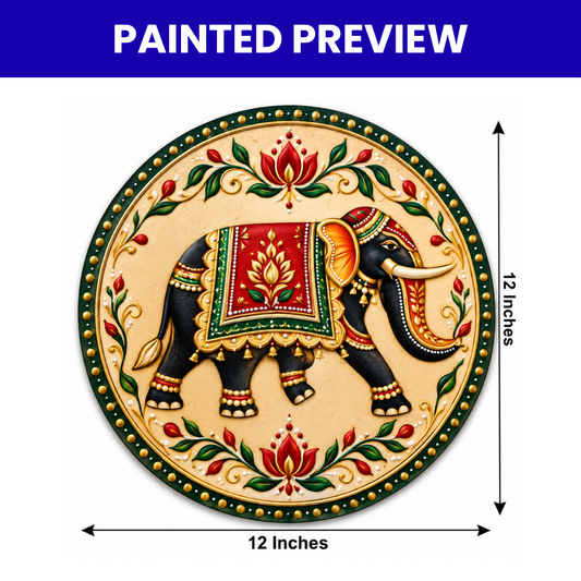 Pre-Marked Elephant Design-01