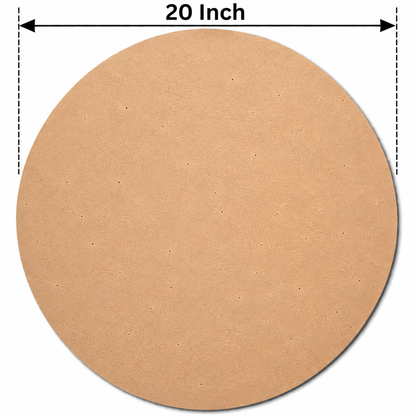 MDF Round Base (Circle)