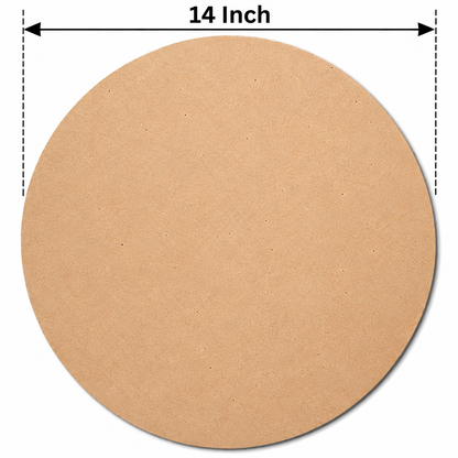 MDF Round Base (Circle)