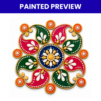 MDF Rangoli Cutouts Design-8
