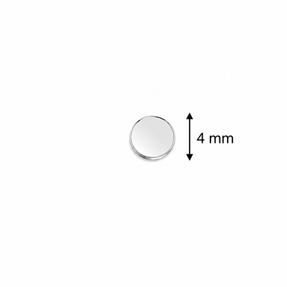 Glass Mirror- Round- 4MM