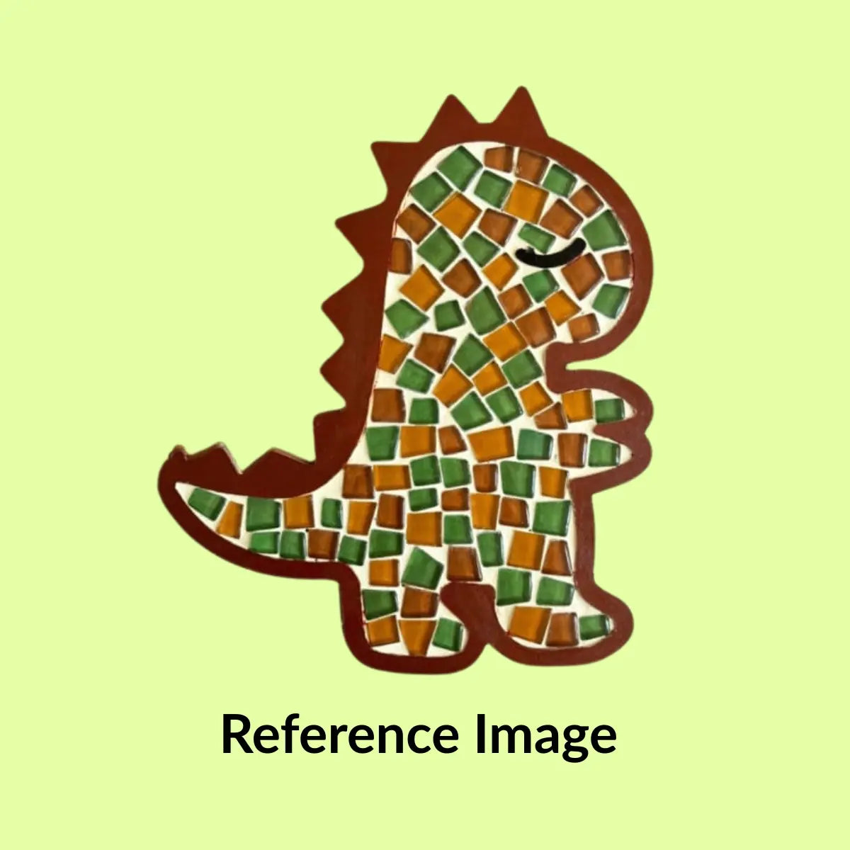 Dino2 Mosaic Wall Art