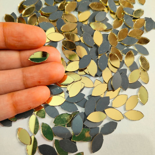 Golden Glass Mirror- Eye- 16MM