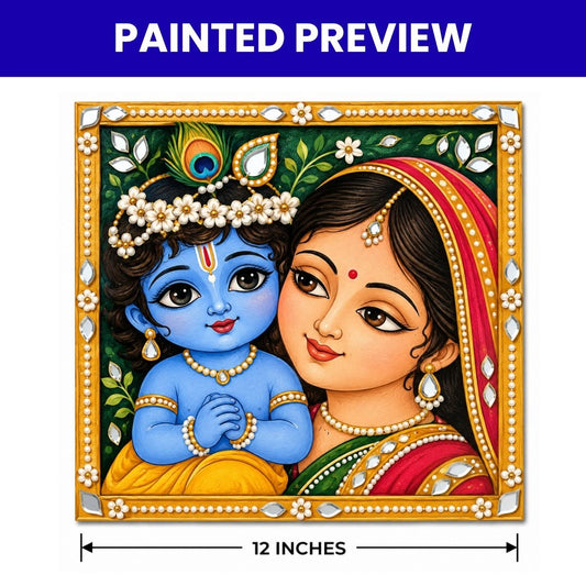 Pre Marked Krishna Design- 2