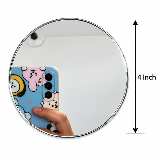 Glass Mirror- Round- 4INCH