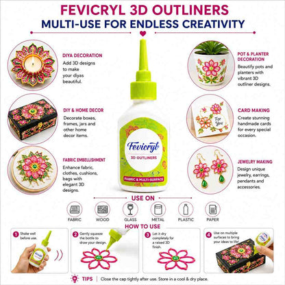 Fevicryl  3D Outliners