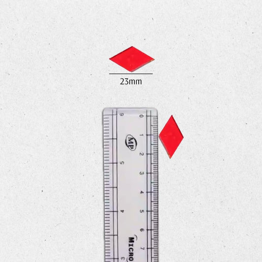 Mix Color Glass Mirror-Diamond- 25MM