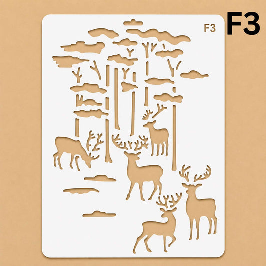 Craft Stencil A4 - F3