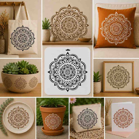 Craft Stencil 10x10 inch-F11