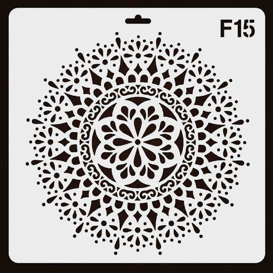 Craft Stencil 10x10 inch-F15