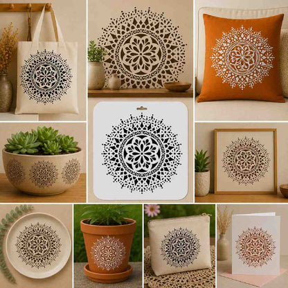 Craft Stencil 10x10 inch-F15