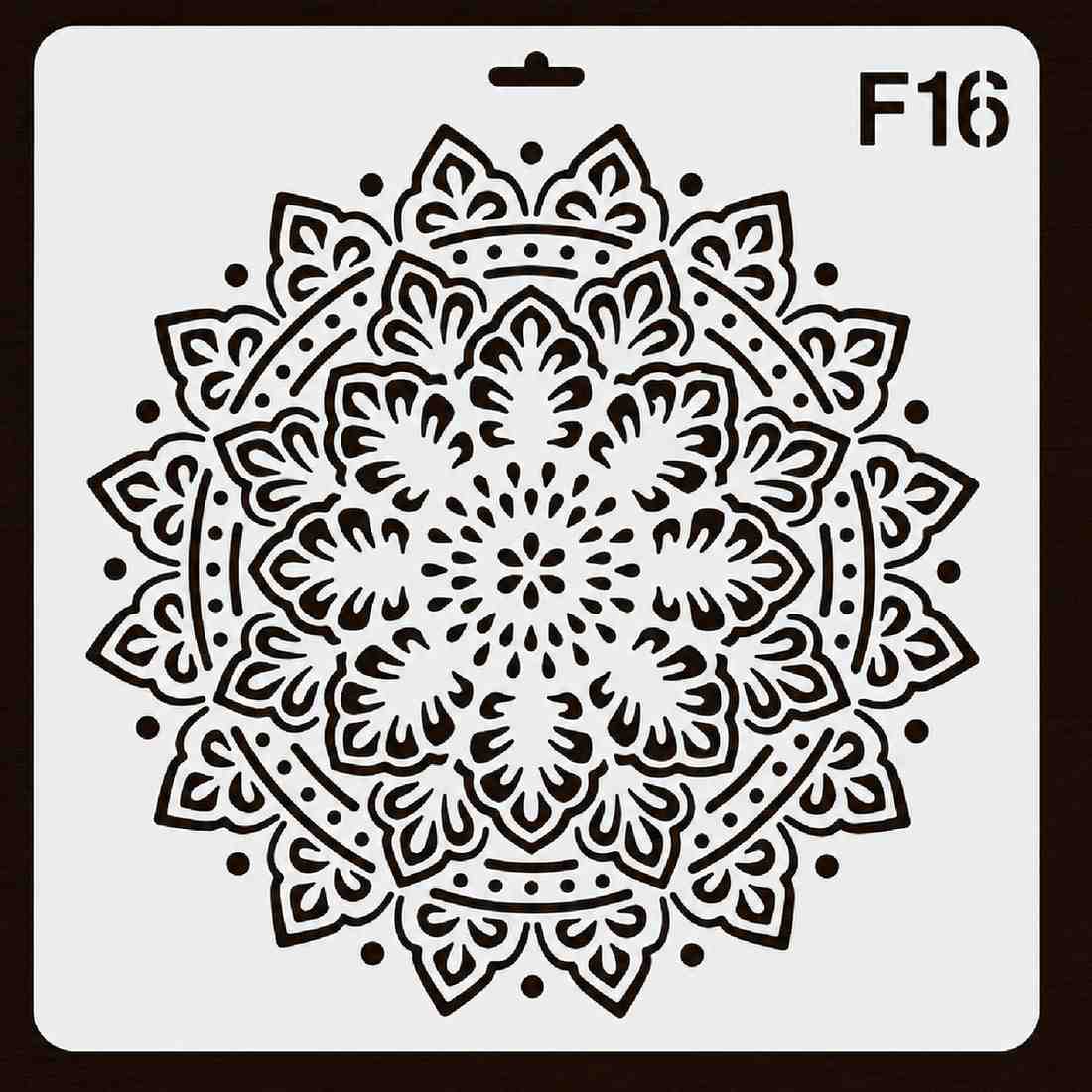 Craft Stencil 10x10 inch-F16