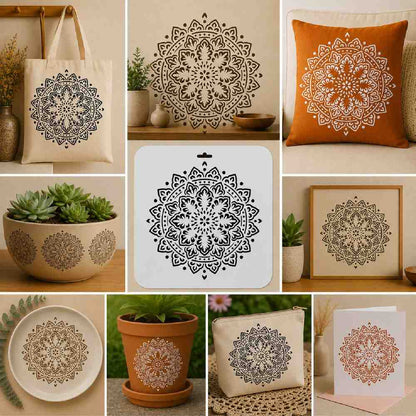 Craft Stencil 10x10 inch-F16