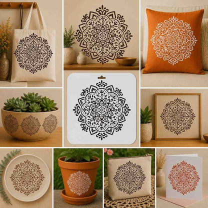 Craft Stencil 10x10 inch-F20