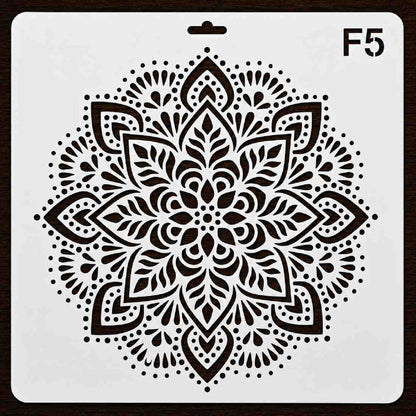 Craft Stencil 10x10 inch-F5