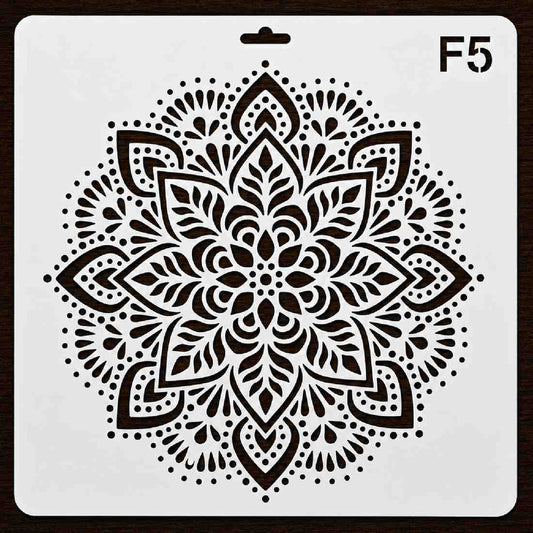 Craft Stencil 10x10 inch-F5