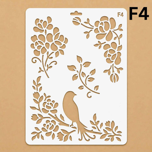 Craft Stencil A4 - F4
