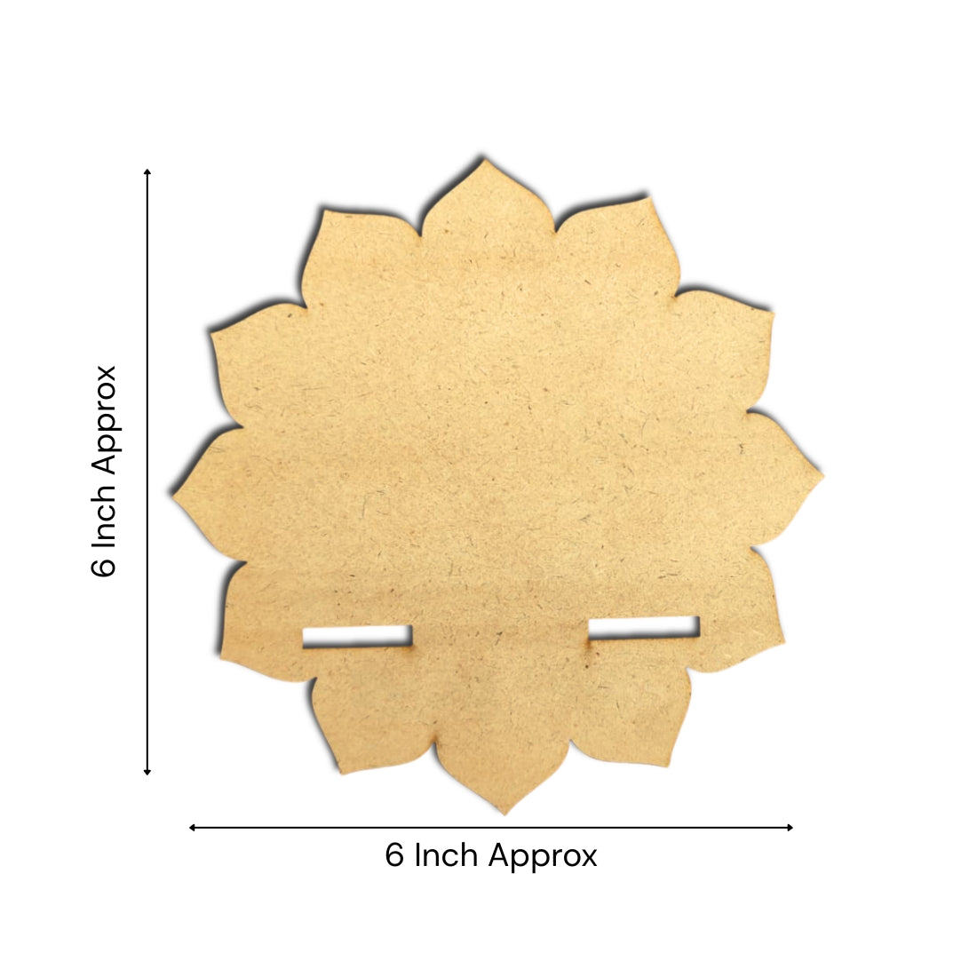 Flower Shape Design Diya Stand - Set of 2