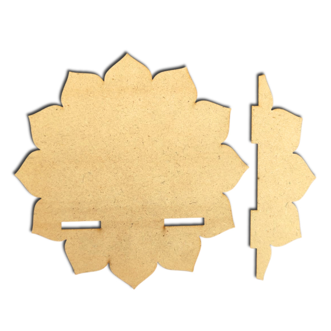 Flower Shape Design Diya Stand - Set of 2