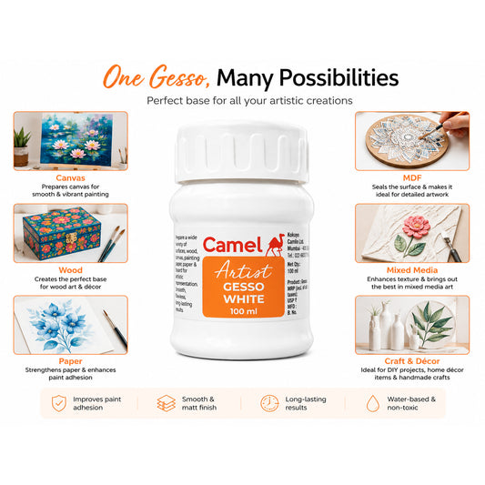 Camel Gesso 100ml - White