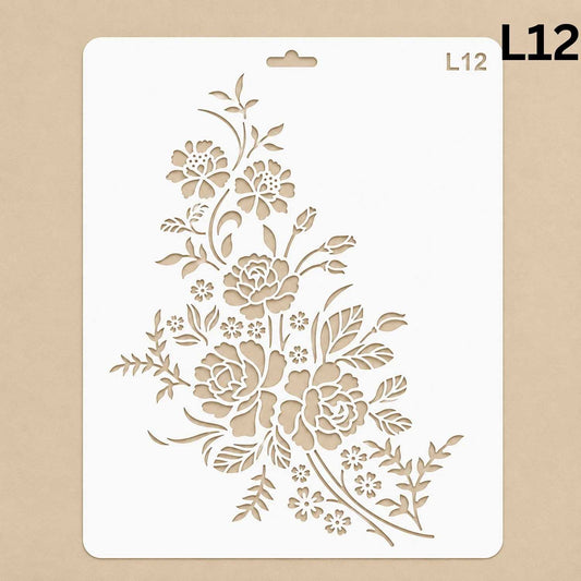 Craft Stencil A4 - L12